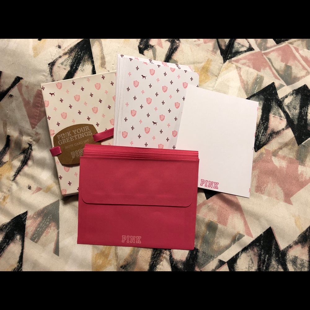 ❌SOLD New Victoria’s Secret Pink vintage cards